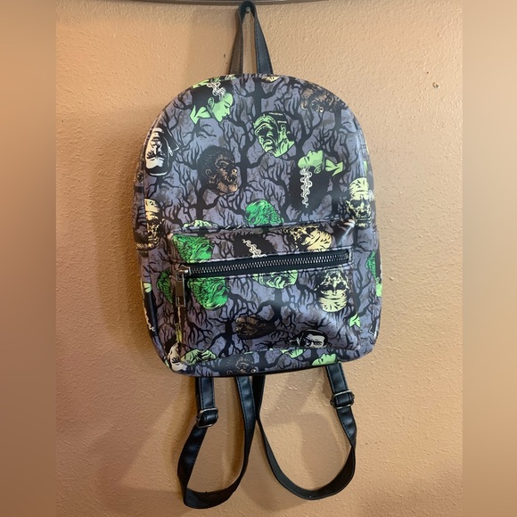 Universal Monsters Frankenstein Bride of Frankenstein Dracula & more Backpack